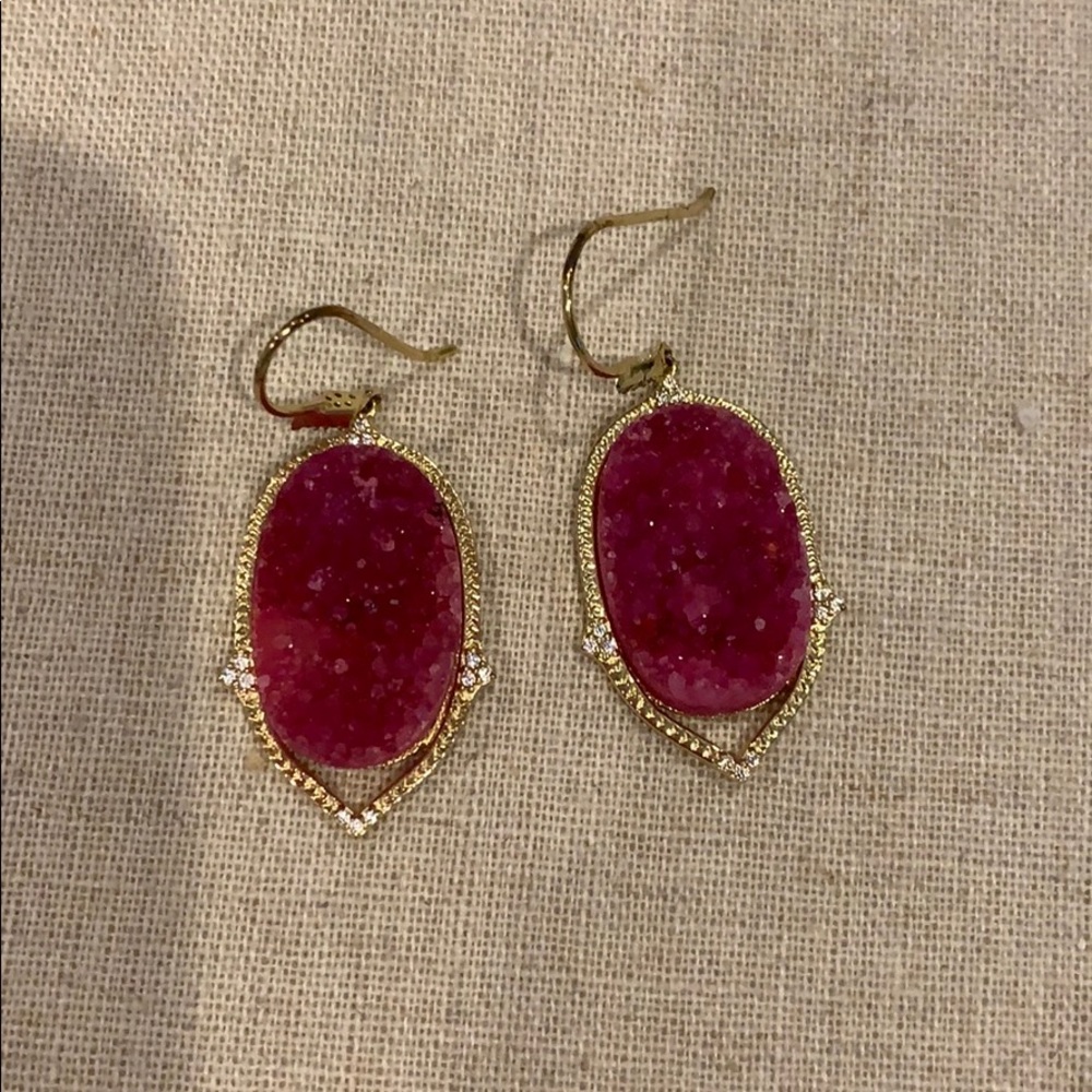 Stella & Dot Druzy Earrings
